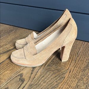 Talbots Tan Suede Women's Heels